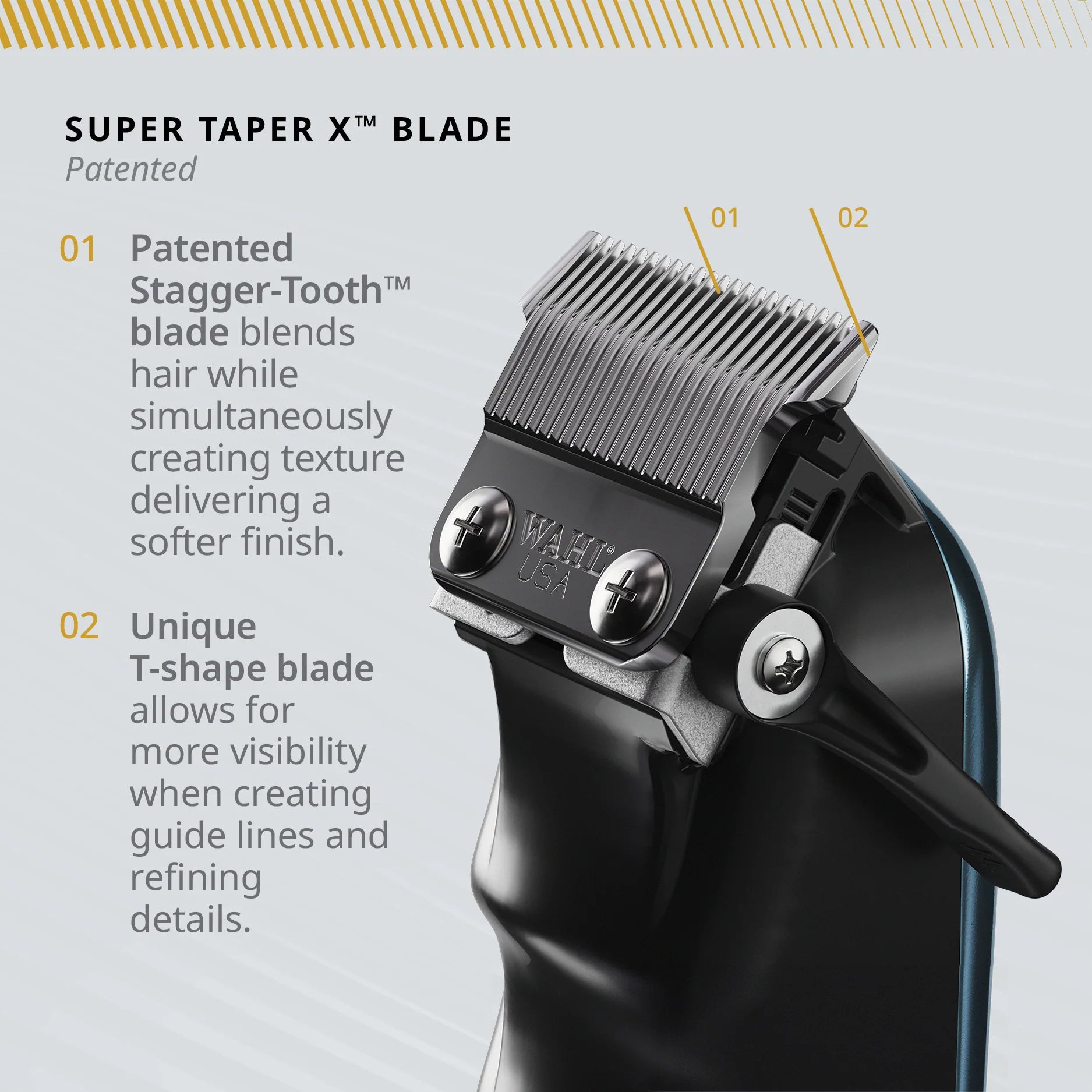 Wahl Super Taper X™ Cord/Cordless Clipper