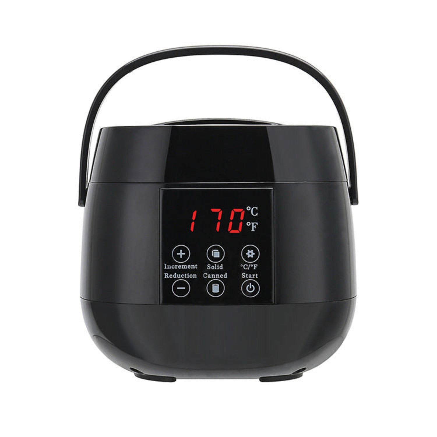  Smart Professional Wax Heater with adjustable temperature control and removable pot for salon and home waxing.