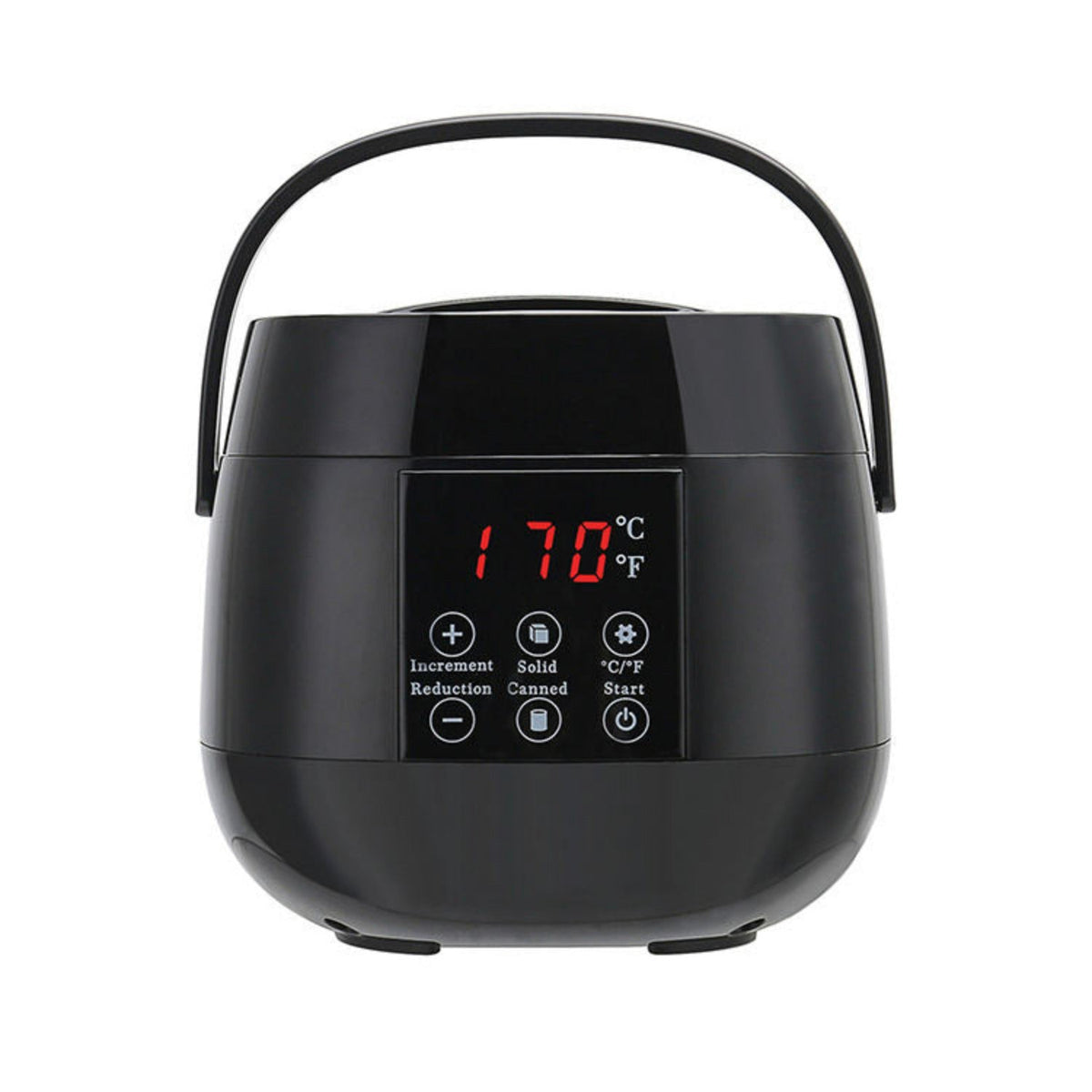  Smart Professional Wax Heater with adjustable temperature control and removable pot for salon and home waxing.