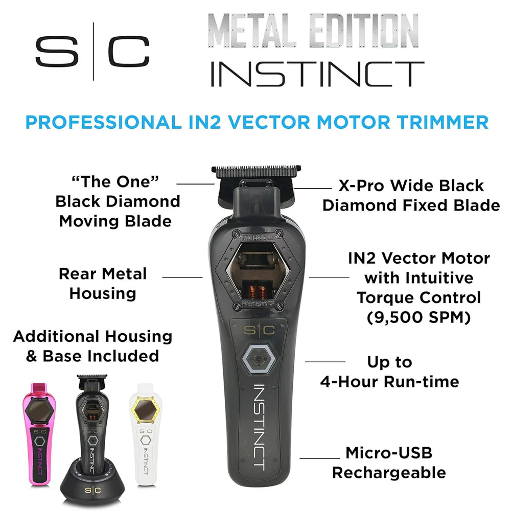 StyleCraft Instinct Metal Trimmer & Uno 2.0 Foil Shaver