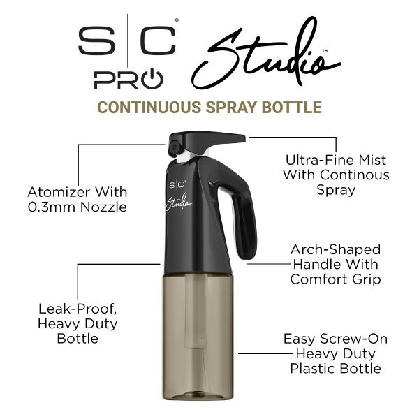 StyleCraft Continuous Spray Bottle 6.8 Fl Oz