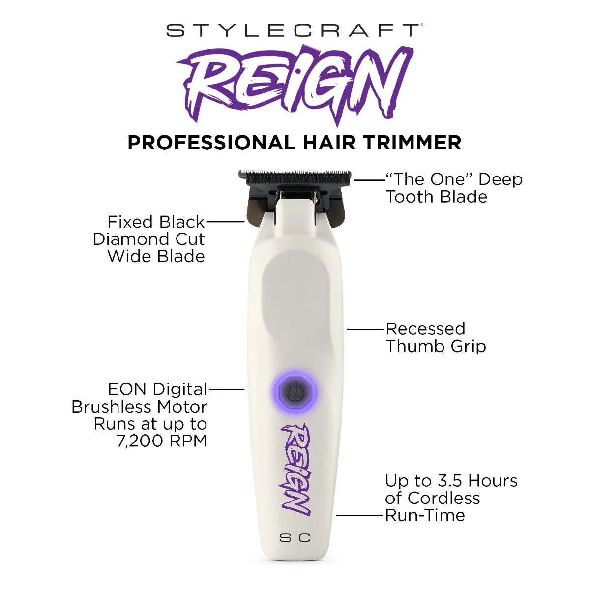 StyleCraft REIGN Trimmer