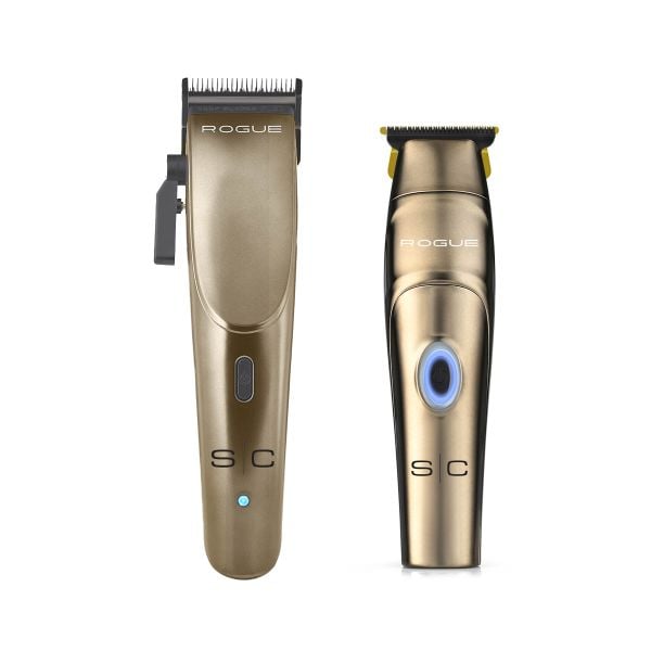 StyleCraft Rogue Combo Set – Professional Cordless Clipper & Trimmer with 9V Microchipped Magnetic Motor