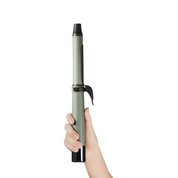 Style craft Sage 1” Cordless Spring Curling Iron & Wand with Removable Clamp