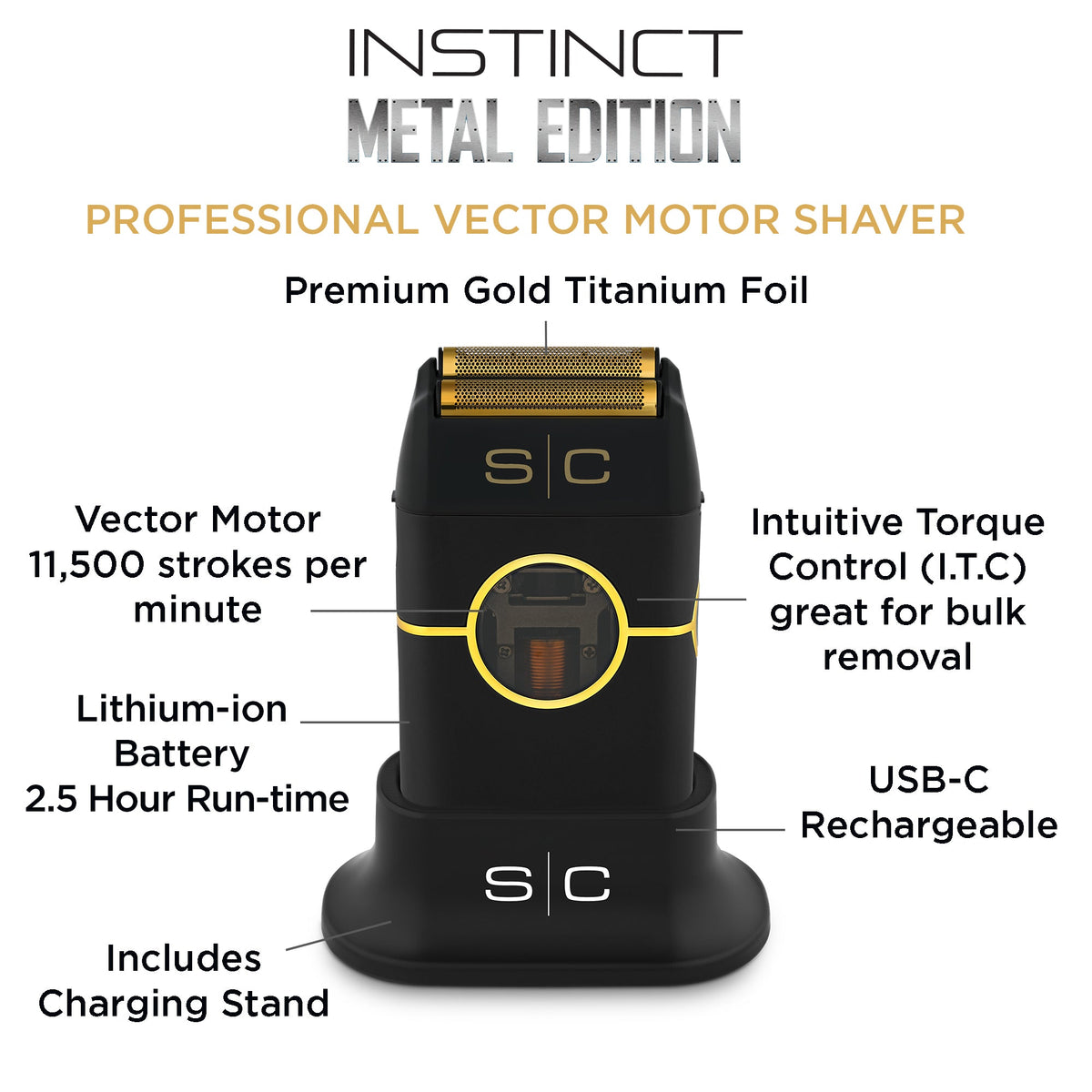 Stylecraft Instinct Metal Foil Shaver