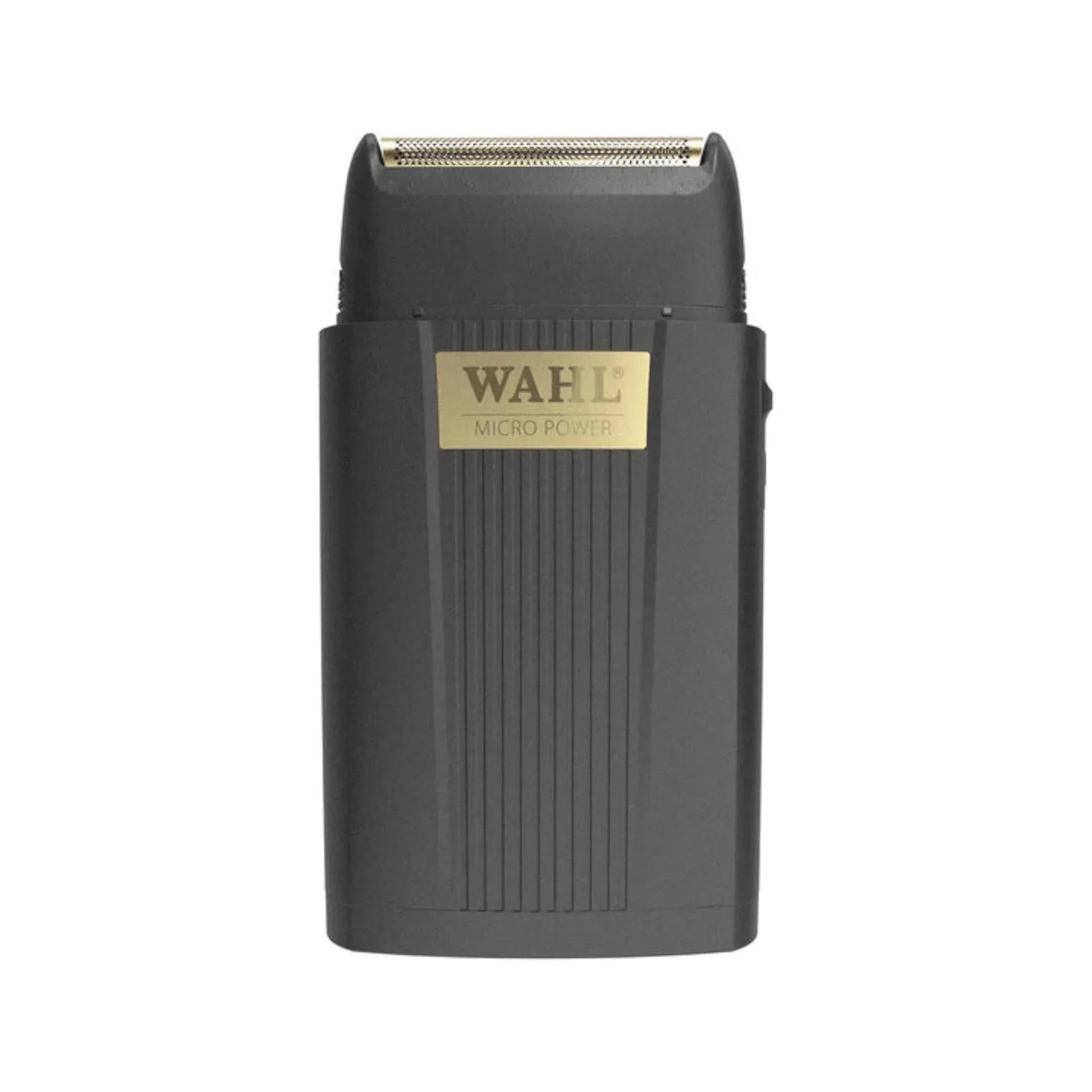 WAHL Micro Power Cordless Shaver Model 55621 with compact design and hypoallergenic foil