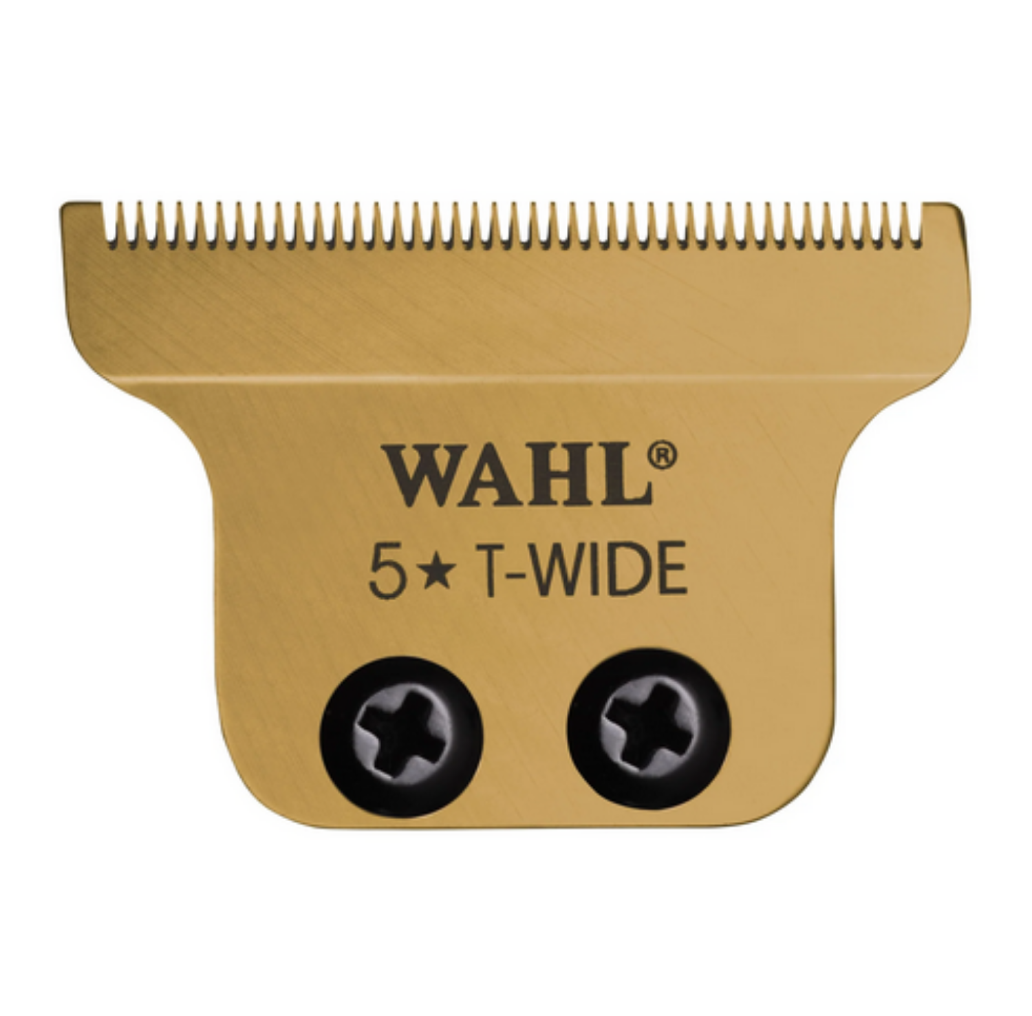  Wahl 5 Star Gold T-Wide Trimmer Blade WAHL-52147 – Titanium DLC-Coated Replacement Blade for Detailer Li