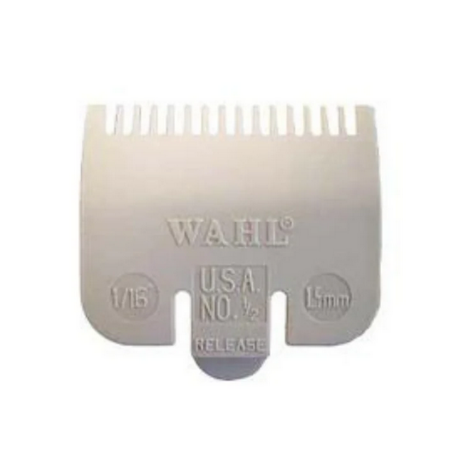  Wahl Professional #1/2 Clipper Guide Comb – 1/16 inch attachment with secure metal clip
