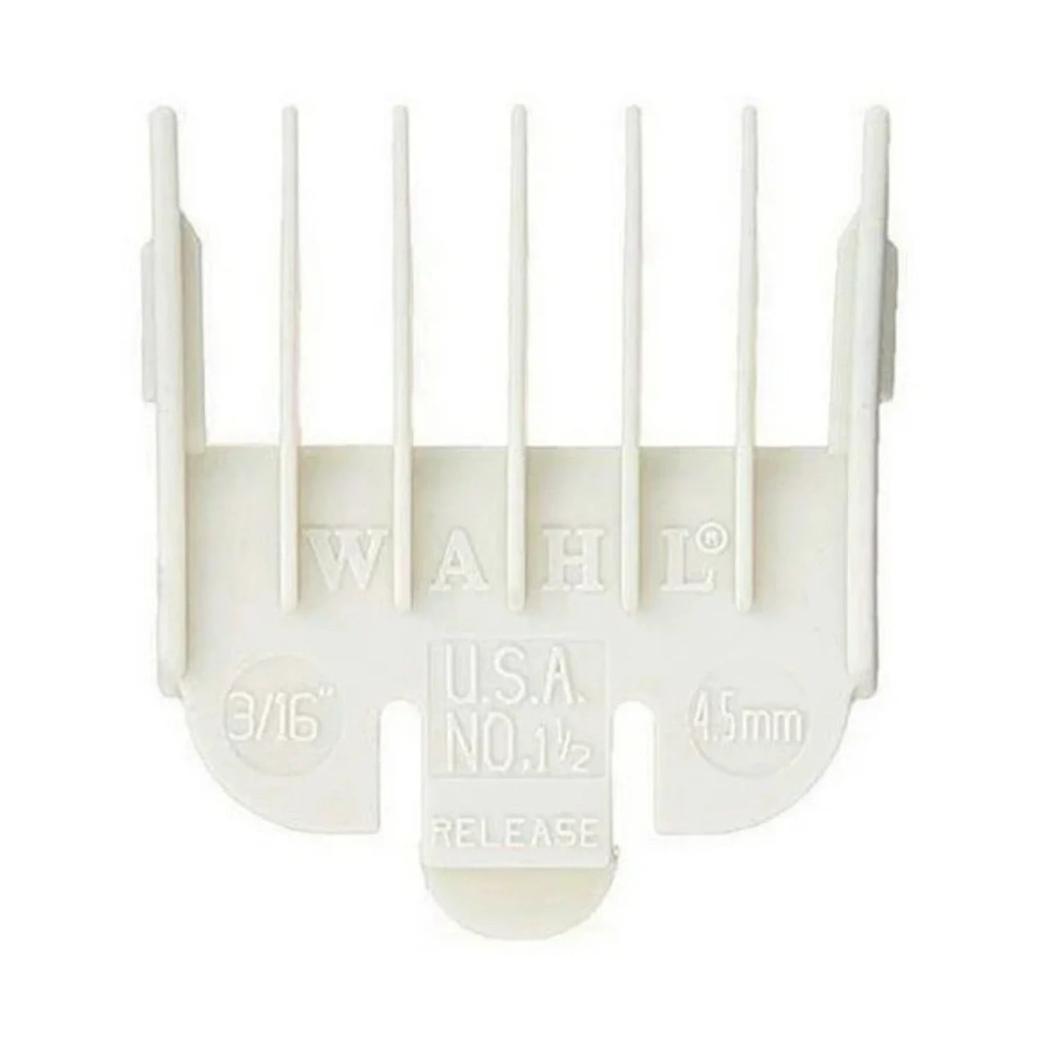  Wahl Professional Clipper Guide Comb #1.5 – 3/16 inch (4.5mm) black attachment comb for Wahl clippers