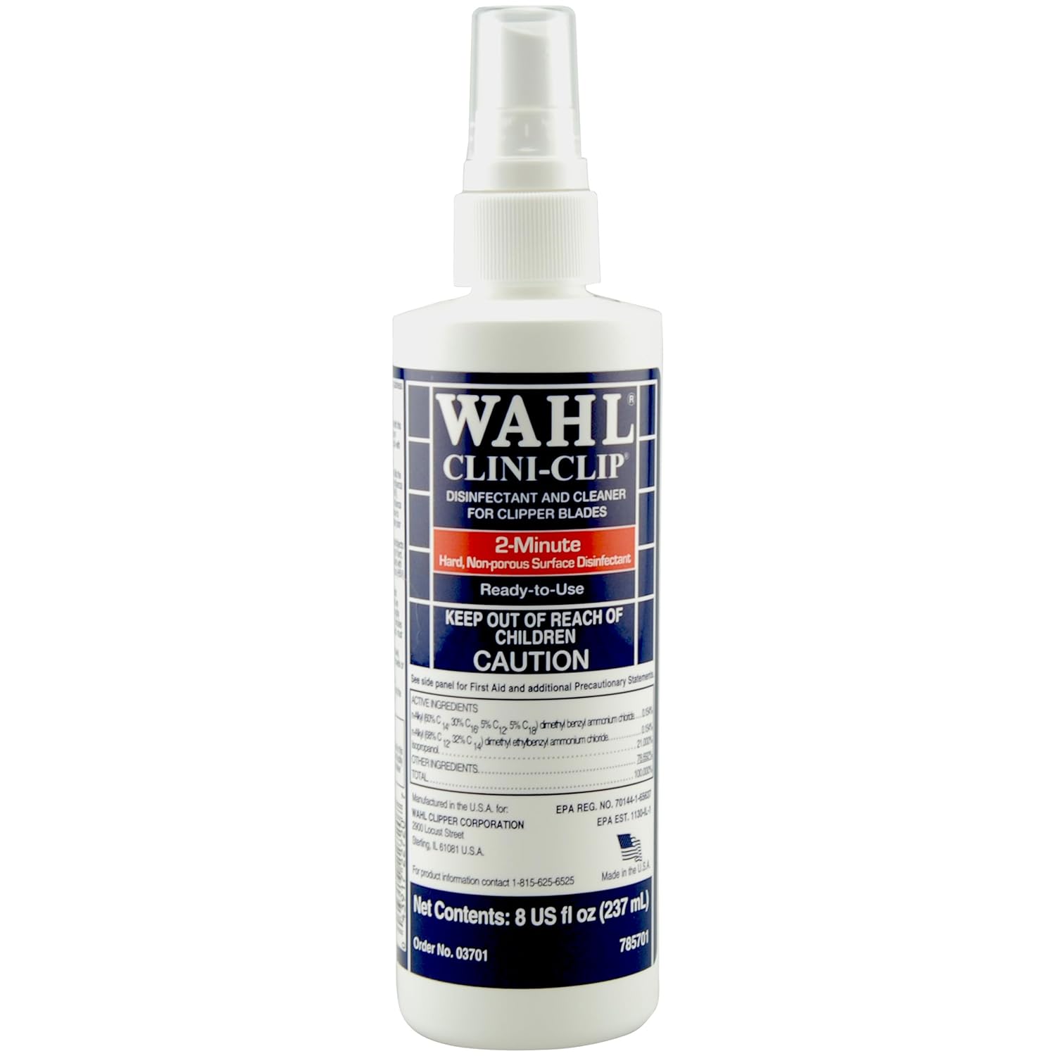 Wahl clini clip disinfectant spray