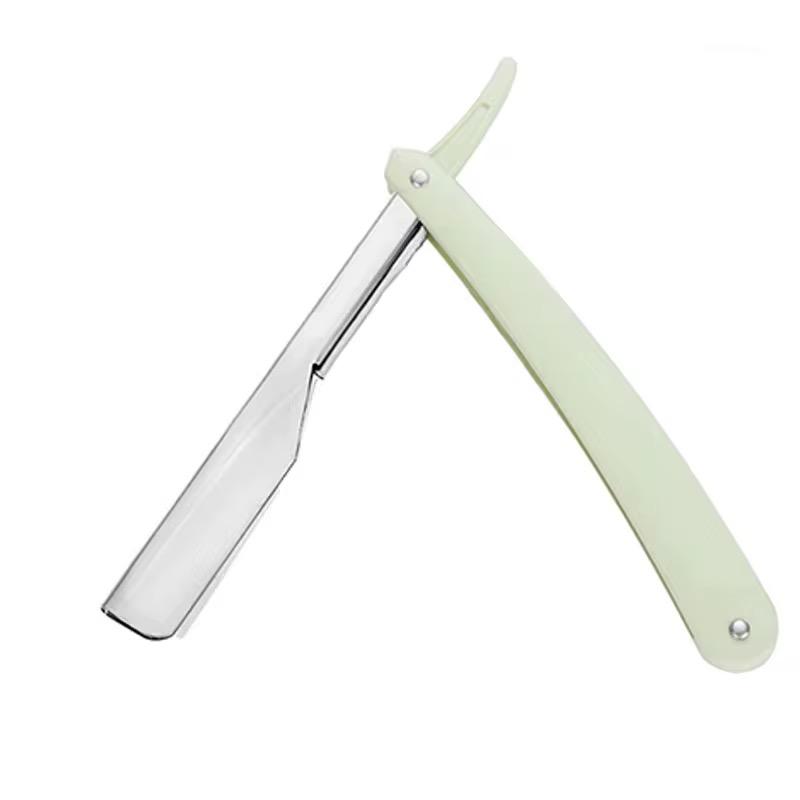 Slide-Out Razor with Metal Blade Holder – Professional Barber Tool for Precise and Secure Shaving


