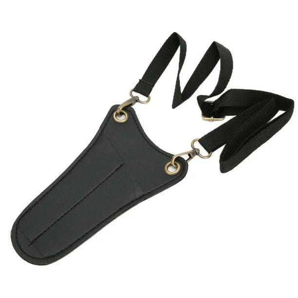 Leather Scissors Holster with Hanging Buckle – Adjustable