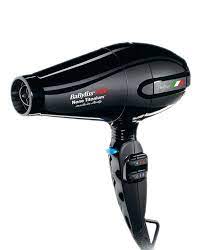 BabylissPro Ionic & Nano-Titanium Portofino Hairdryer, Black  BAB6610C