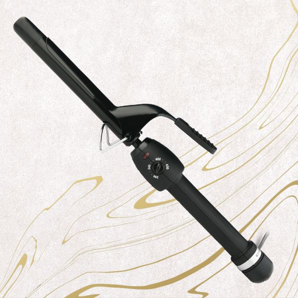 Style craft Stay-Temp Curling Iron - Professional Ceramic Barrel .75" Inch Hair Curling Iron
