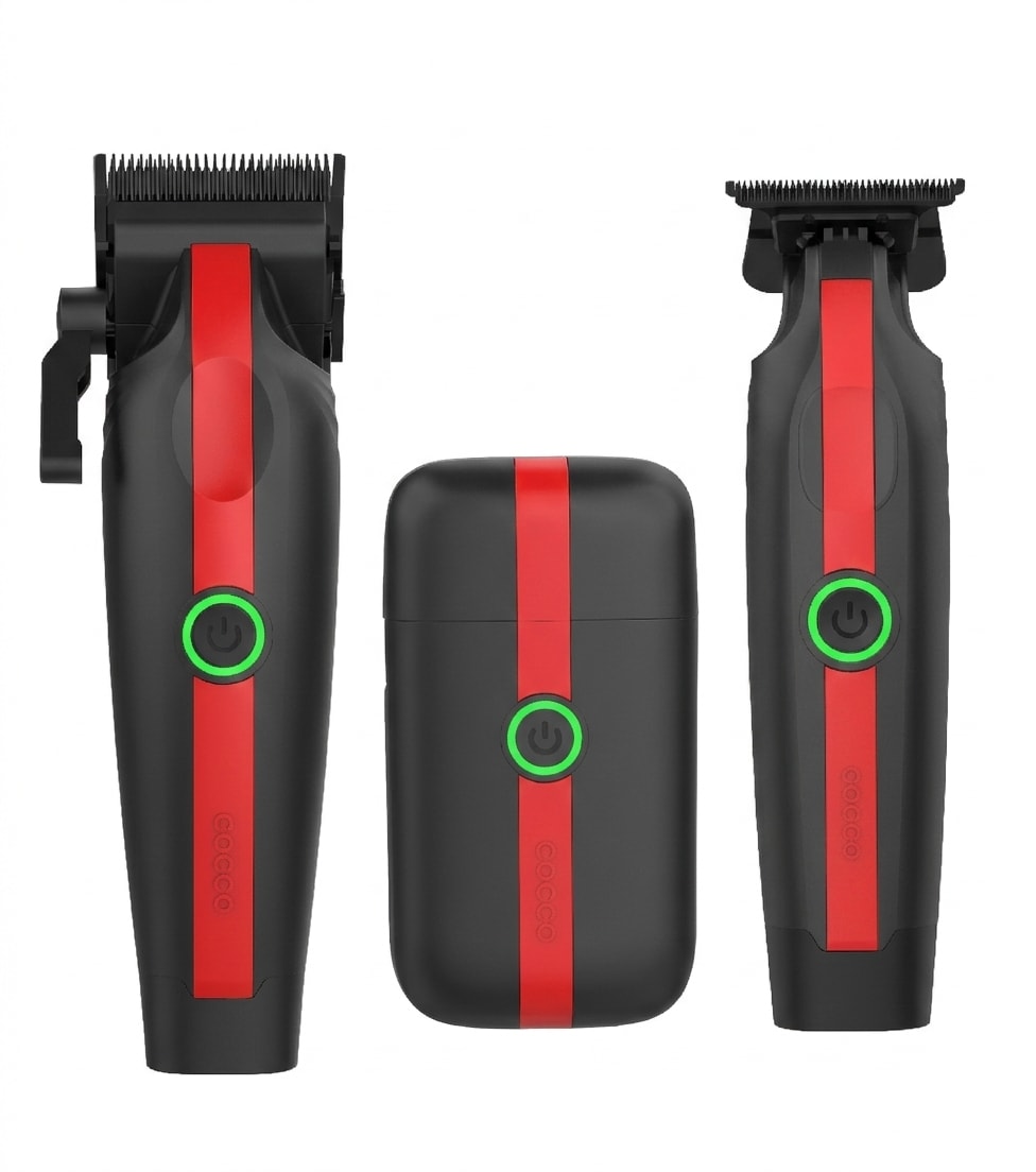 COCCO Veloce Lite Combo Set - Black&Red Stripe