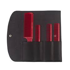 JRL Barber Comb Set + Free Leather Bag