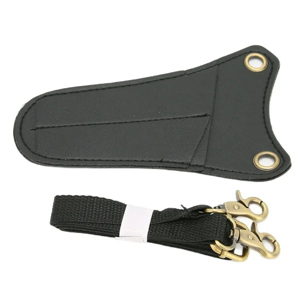 Leather Scissors Holster with Hanging Buckle – Adjustable