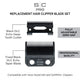 Stylecraft Echo Taper Black DLC Clipper Blade + Deep Tooth Cutter Set