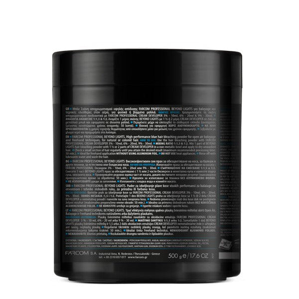 FARCOM PROFESSIONAL BLEACHING POWDER BEYOND LIGHTS 500GR