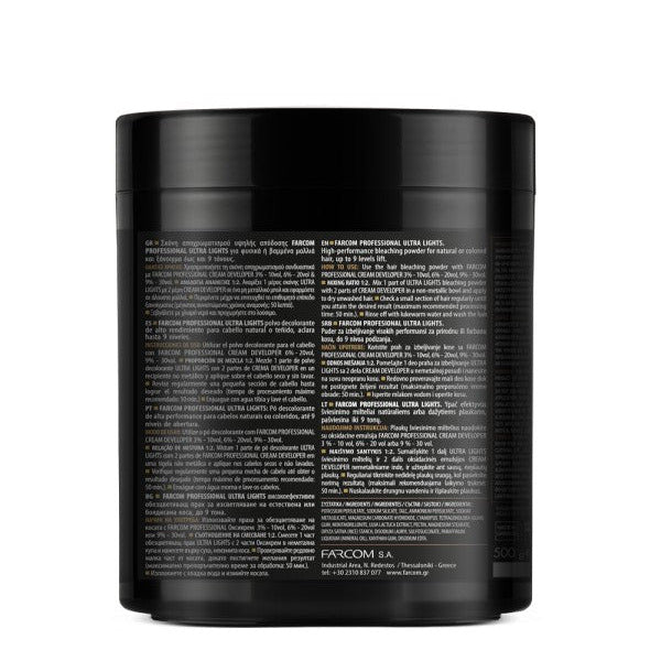 FARCOM PROFESSIONAL BLEACHING POWDER ULTRA LIGHTS 500GR