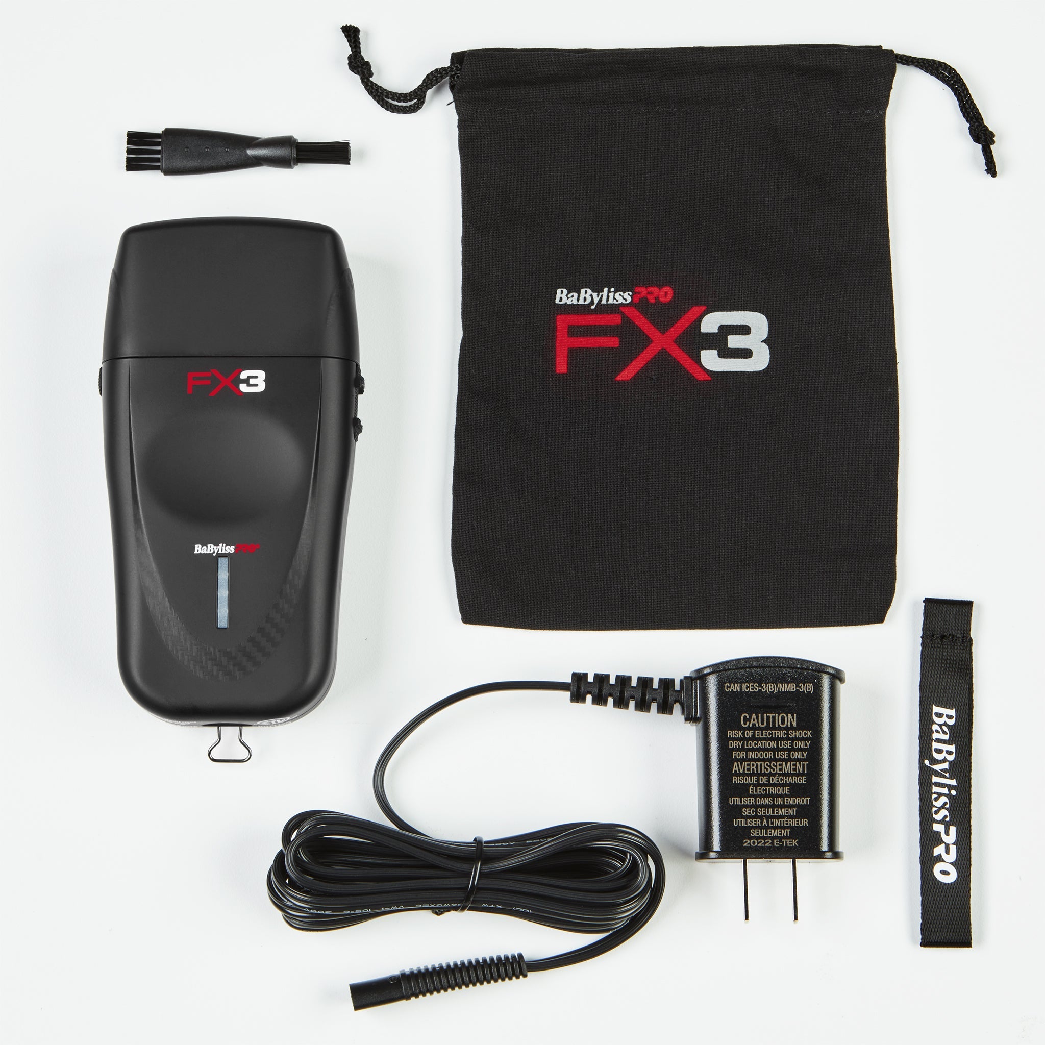 BaBylissPRO FX3 Cord/cordless High Speed Double Foil Shaver (Black)
