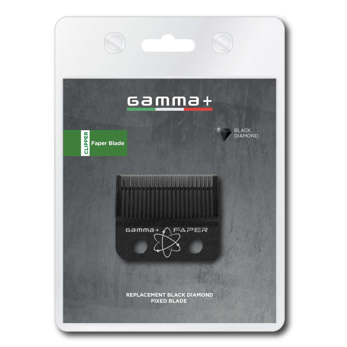 SC/Gamma+ “Faper” Black Diamond Carbon DLC Fusion Clipper Blade (Fixed)