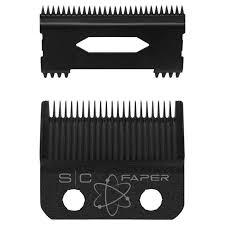 Stylecraft Replacement Fixed Black Diamond Faper Blade with Moving Black Diamond Carbon Slim Deep Tooth Cutter Set