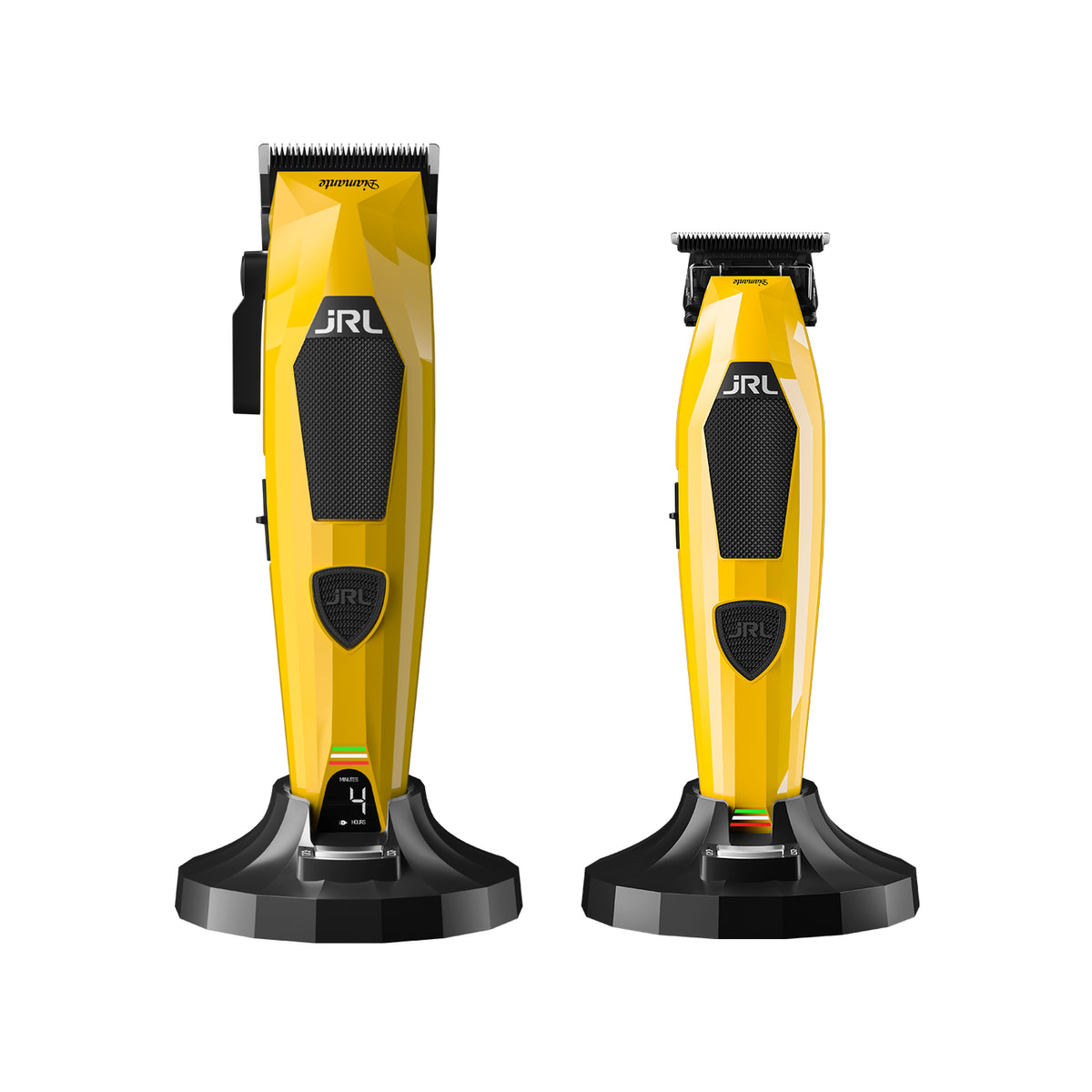 JRL Clipper + Trimmer Set - Yellow Diamante Collection