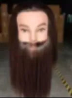Prime Supplies Barber Practice Mannequin Head with Beard