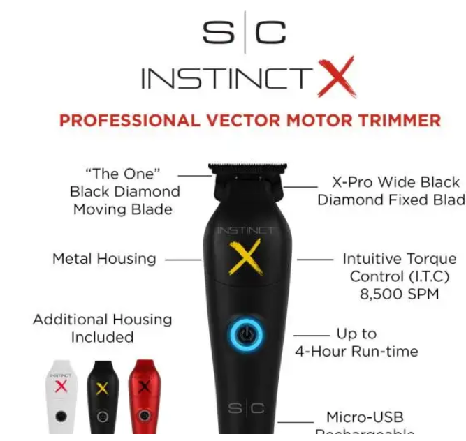 StyleCraft Instinct X Metal Trimmer