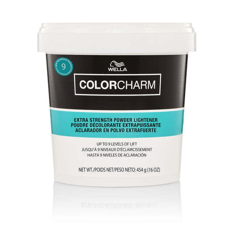 Wella ColorCharm Extra Strength Powder Bleach Lightener (Up to 9 Levels of Lift) – 16 oz