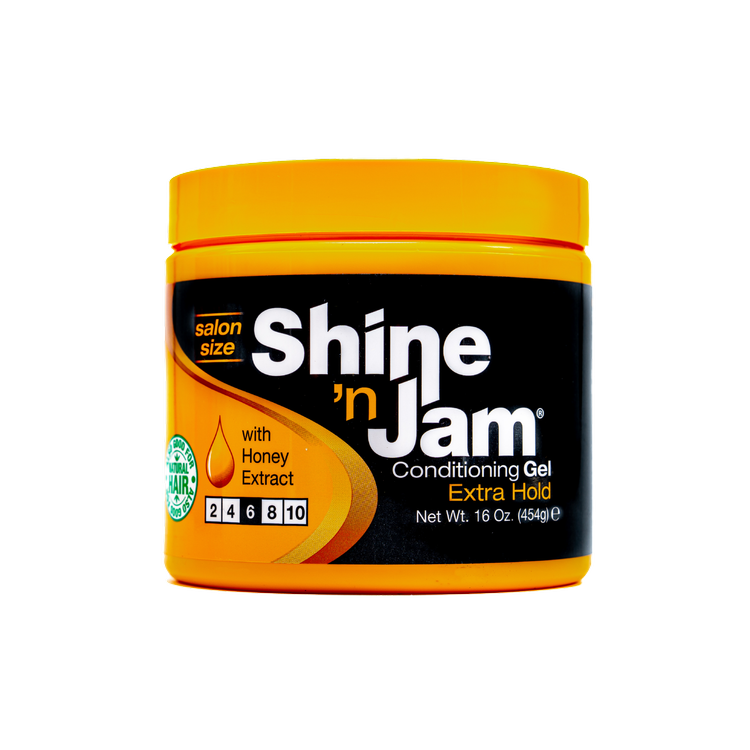 Ampro Shine-n-Jam Conditioning Gel Extra Hold Gel 16 oz