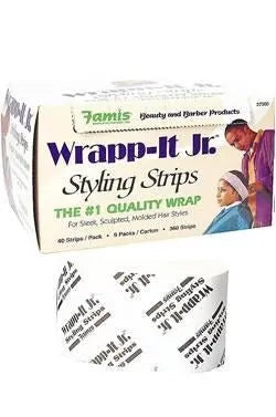 GRAHAM BEAUTY Wrapp-It Jr. Styling Strips - White