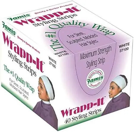 Graham Beauty Wrapp-it 40 Styling Strips White