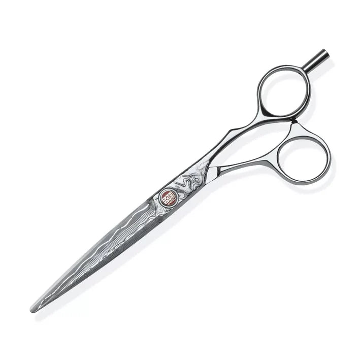 Kasho Damascus Series 6.0" Offset Hairdressing Scissors