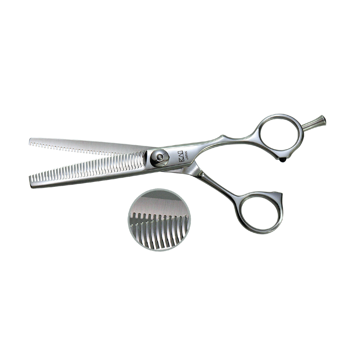 Kasho Green Series 6" A-Type 38-Tooth Offset Blender Shear