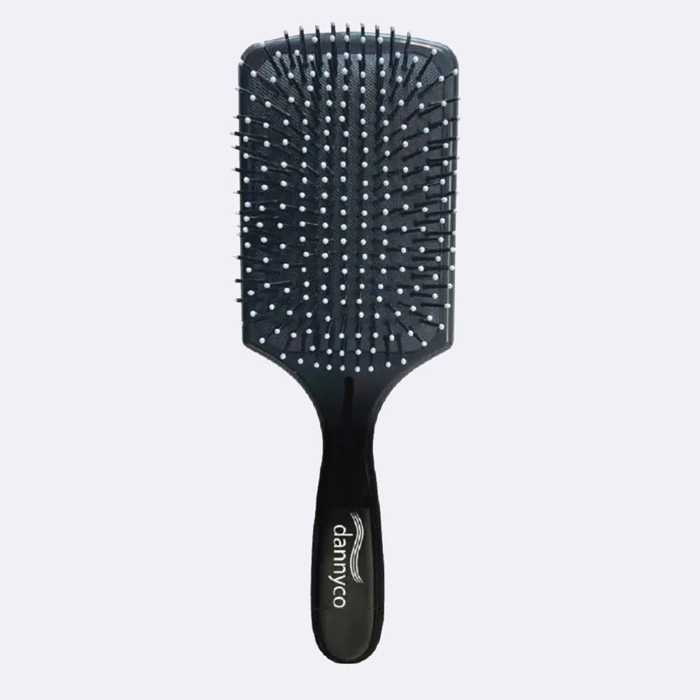 Dannyco Professional Large Cushion Hair Brush with Nylon Bristles