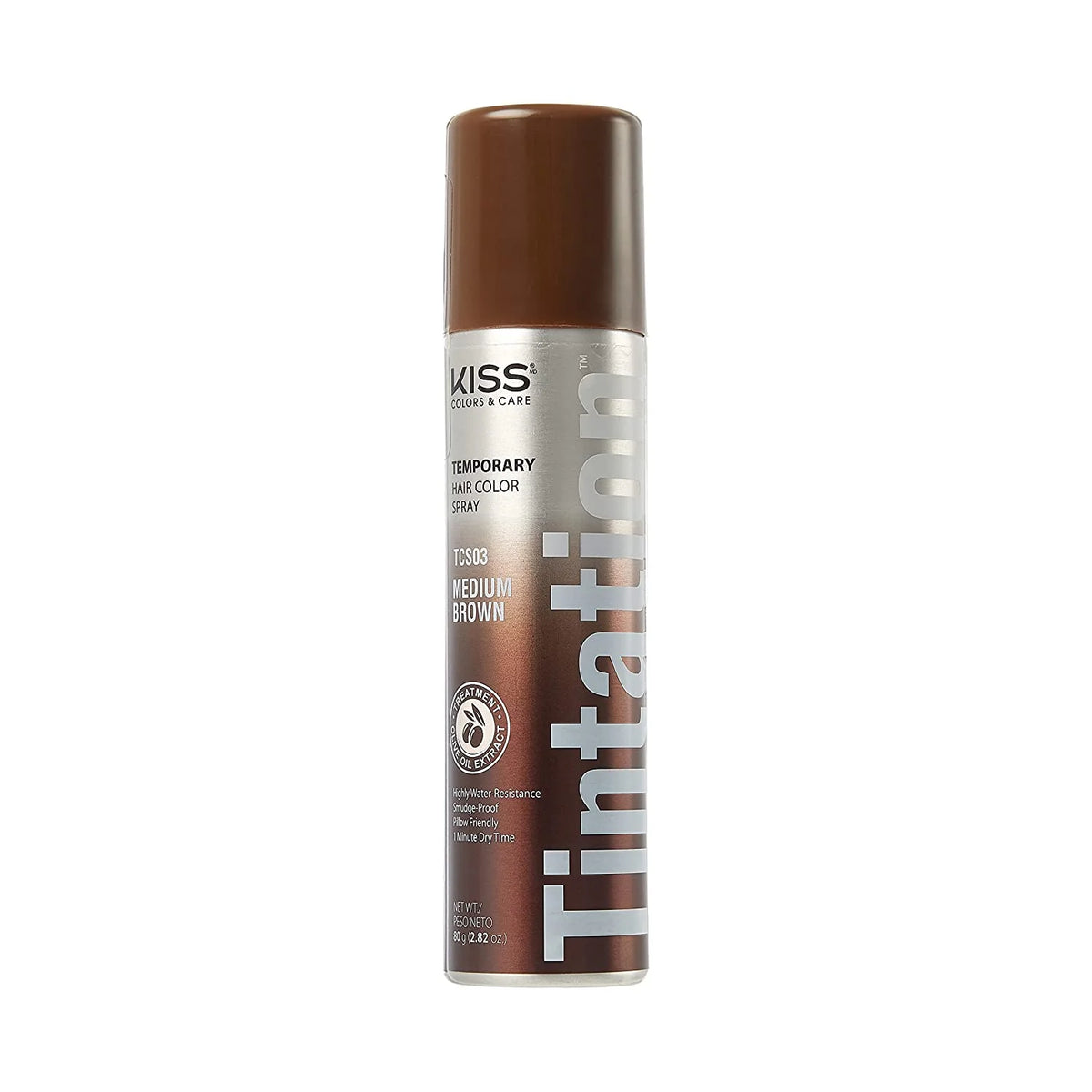 Kiss Root Cover Up Concealer Tintation Colour Spray 2.82oz - Medium Brown
