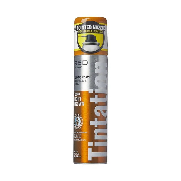 Kiss Root Cover Up Concealer Tintation Colour Spray 2.82oz - Light Brown