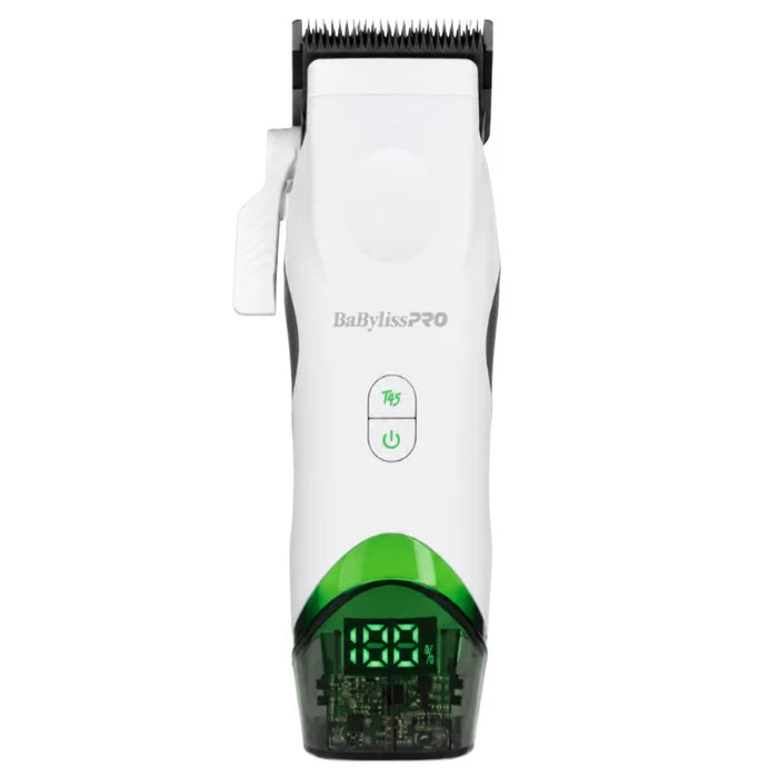 BaBylissPRO x Tomb45 Limited Edition Wireless Charging Clipper - White