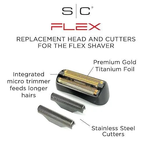 StyleCraft Flex Shaver Triple Head Replacement Foil