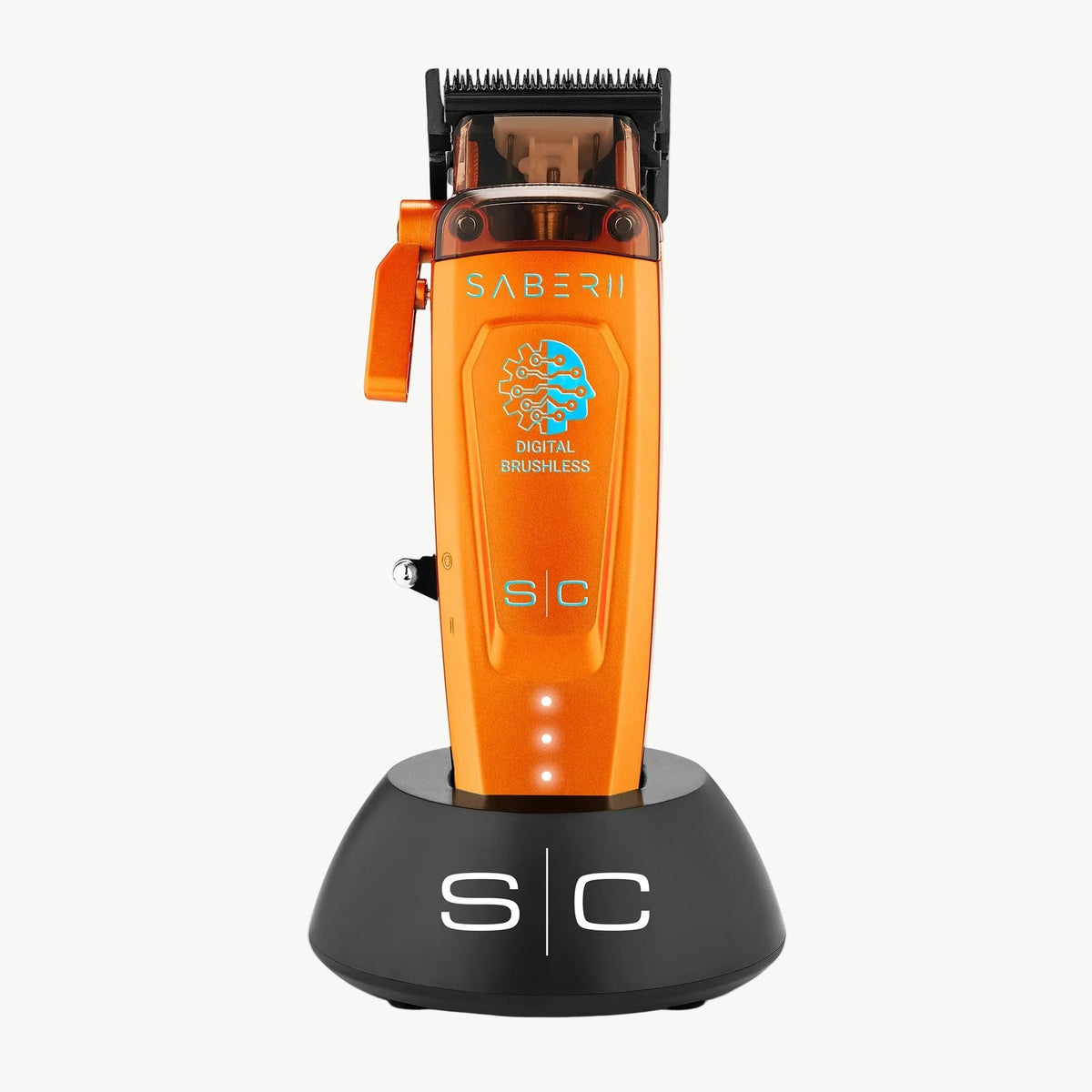 StyleCraft Saber 2 Professional Hair Clipper – Orange (SC617O)
