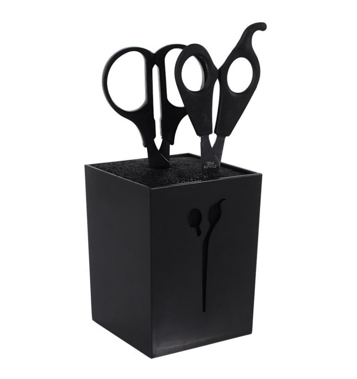Professional Black Scissors Holder & Organizer Case