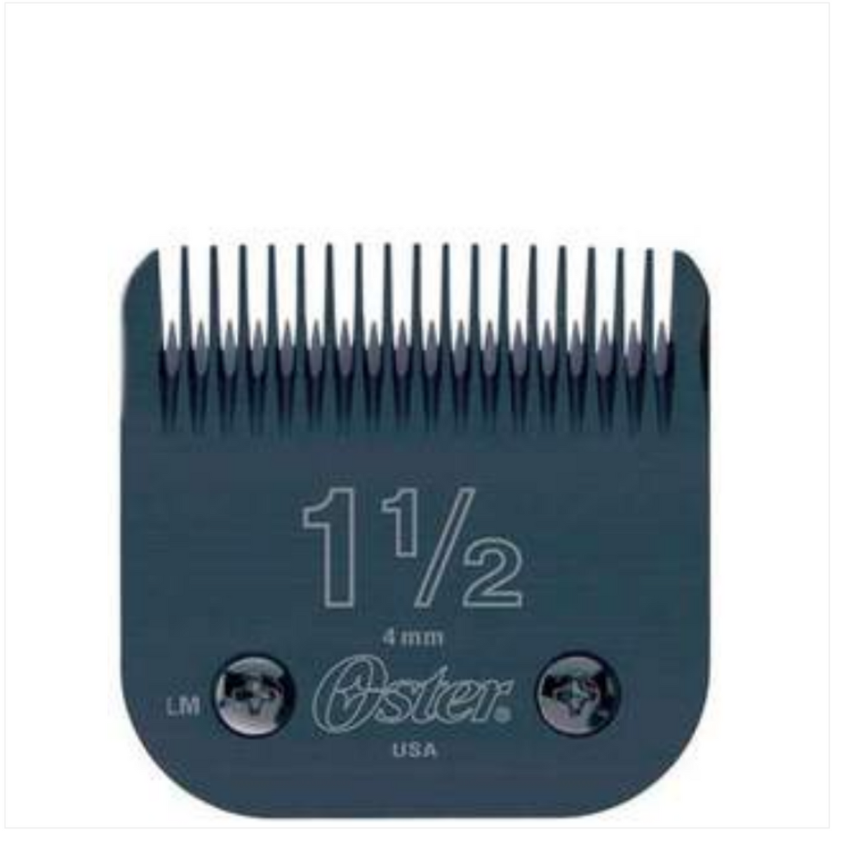 Oster Detachable Blade #1 ½ – Black (5/32″, 4 mm)