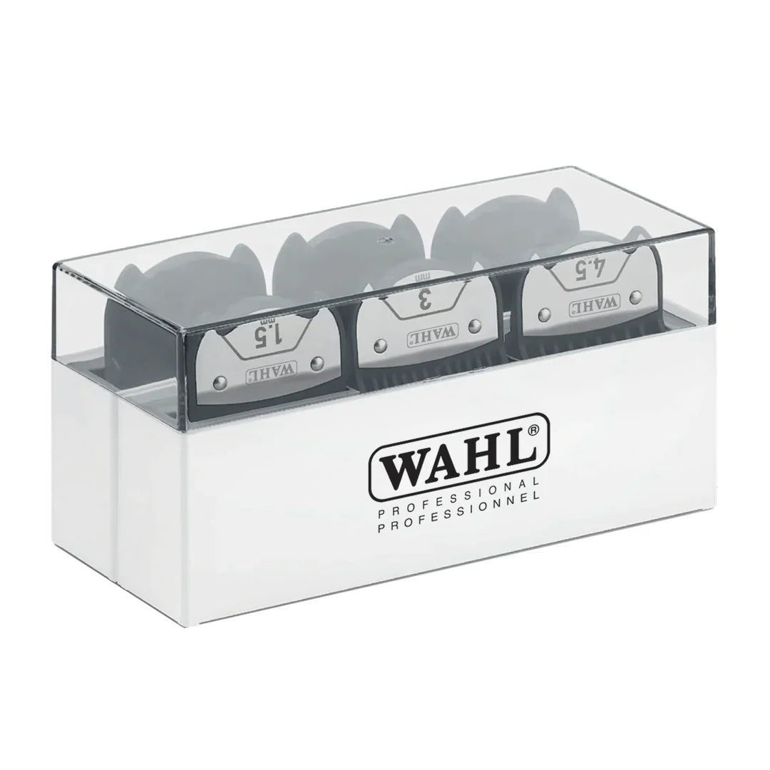 WAHL MAGNETIC PREMIUM ATTACHMENT COMBS IN STORAGE BOX