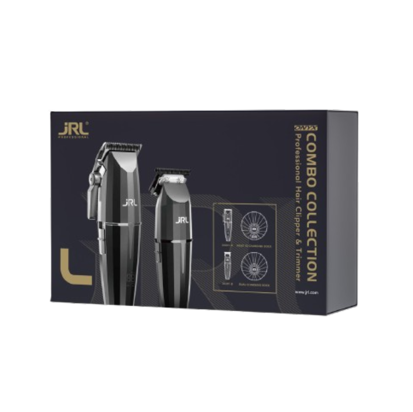 JRL Combo Collection – Onyx Clipper & Trimmer – Black