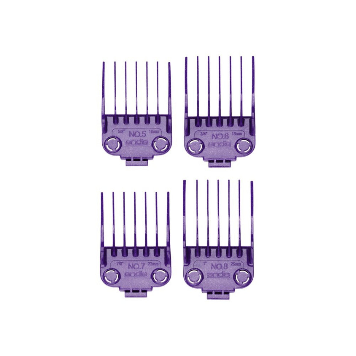 Andis Master Dual Magnet Large 4-Comb Set