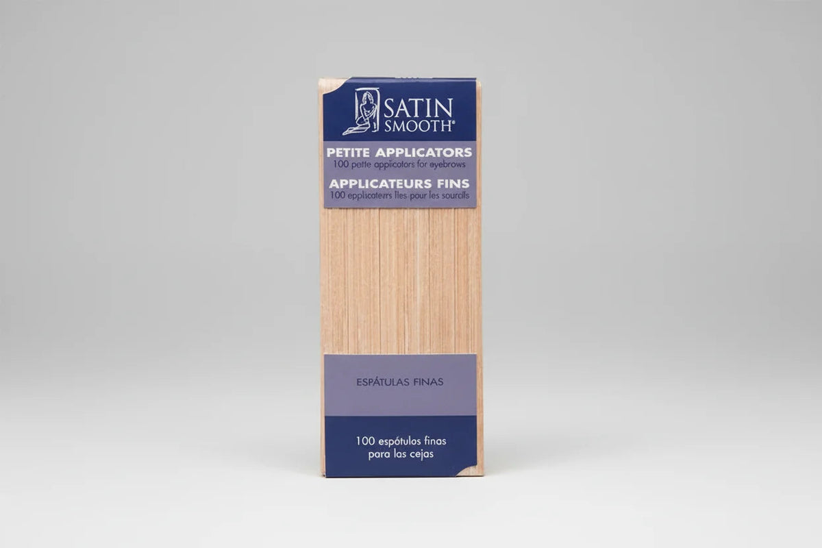 Satin Smooth Petite Wood Applicators 100 CT
