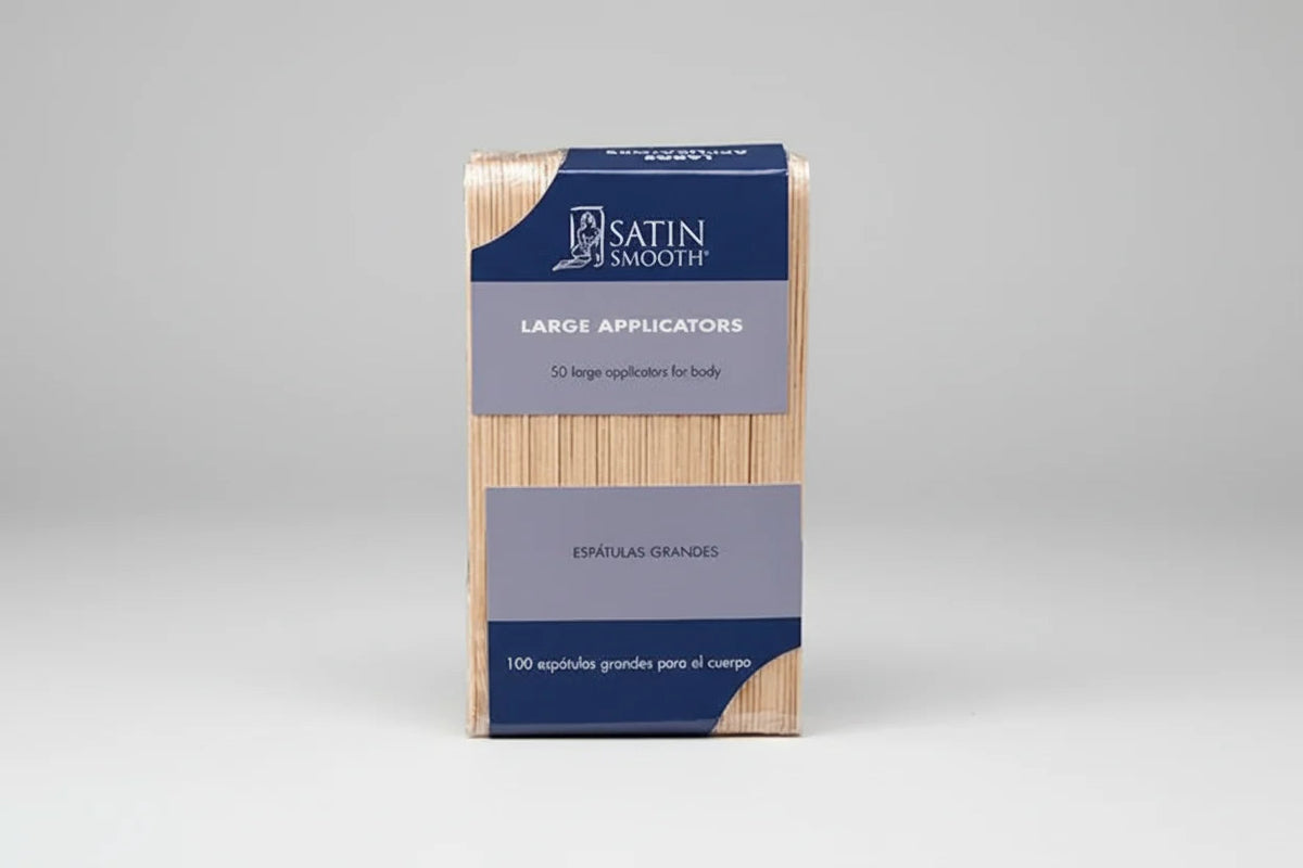 Satin Smooth Small Wood Applicators 100 pk