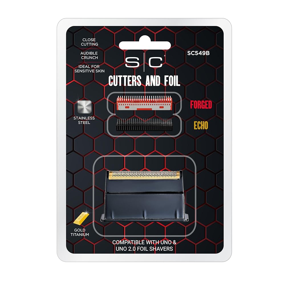 StyleCraft Uno 2.0 Replacement Foil & Crunch Cutters w/ Forged Cutters SC549B